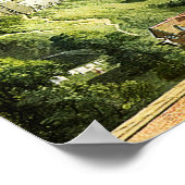 Waterverf van Windsor Castle die een fijne Art pri Poster (Hoek)