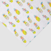 Waterverf van witte regenbooganzen tissuepapier (Detail)