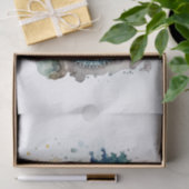 Waterverf van zeeen paarden tissuepapier (Geschenk)