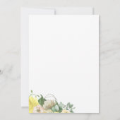 Waterverf van zonnebrandmiddelen en Rozen Kaart (Achterkant)