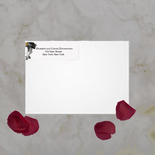 Waterverf Vanessa Black and White Label