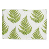 Waterverf varenpatroon kussensloop (Achterkant-Links)