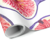 Waterverf varkenssnijdsels cadeaupapier (Rol Hoek)