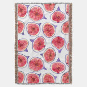 Waterverf varkenssnijdsels deken (Voorkant Verticaal)