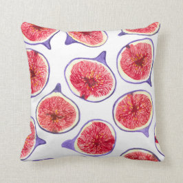 Waterverf varkenssnijdsels kussen