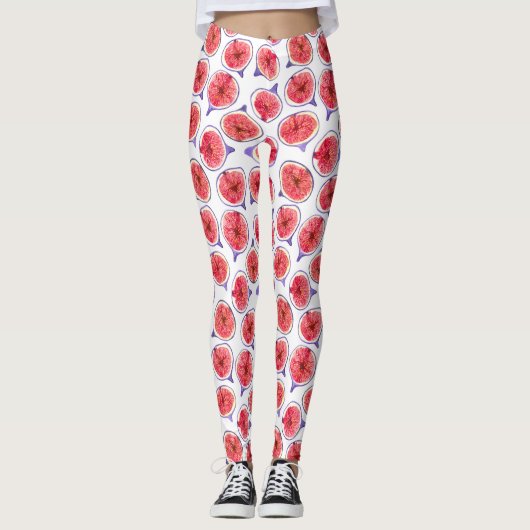 Waterverf varkenssnijdsels leggings (Voorkant)