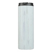 Waterverf Veelkleurige Bull Skull Thermosbeker (Achterkant)