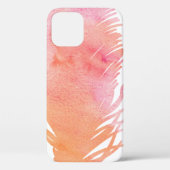 Waterverf veer roze boho Case-Mate iPhone case (Achterkant)