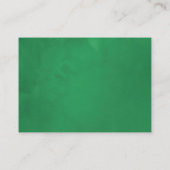 Waterverf Veerjarige bruiloft-accommodaties Informatiekaartje (Achterkant)