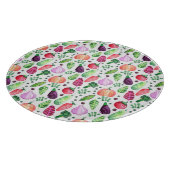 Waterverf Vegetable Garden Pattern Snijplank (Hoek)