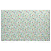 Waterverf Veggies & spices Patroon Stof (Fat Quarter)
