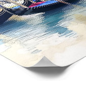 Waterverf Venetië, Italië Poster (Hoek)