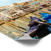 WATERVERF VENICE VENEZIA - Italië Reissouvenir Poster (Hoek)
