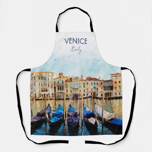 WATERVERF VENICE VENEZIA - Italië Reissouvenir Schort (Voorkant)