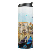 WATERVERF VENICE VENEZIA - Italië Reissouvenir Thermosbeker (Gedraaid links)
