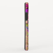 Waterverf ventilator Bouquet op frambozenroze Case-Mate iPhone Case (Achterkant/rechts)