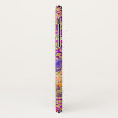 Waterverf ventilator Bouquet op frambozenroze Case-Mate iPhone Case (Achterkant/links)