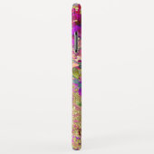 Waterverf ventilator Bouquet op frambozenroze Case-Mate iPhone Case (Achterkant/rechts)