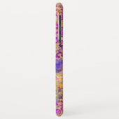 Waterverf ventilator Bouquet op frambozenroze Case-Mate iPhone Case (Achterkant/links)