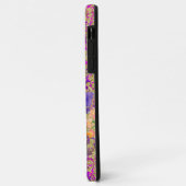 Waterverf ventilator Bouquet op frambozenroze Case-Mate iPhone Case (Achterkant/links)