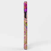 Waterverf ventilator Bouquet op frambozenroze Case-Mate iPhone Case (Achterkant/rechts)