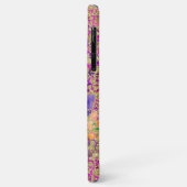 Waterverf ventilator Bouquet op frambozenroze Case-Mate iPhone Case (Achterkant/links)