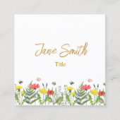 Waterverf ventilator contactkaartje (Voorkant)