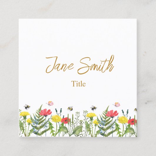 Waterverf ventilator contactkaartje (Voorkant)