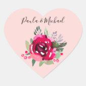 Waterverf ventilator hart sticker (Voorkant)