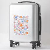 Waterverf ventilator sticker (Koffer)