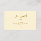 Waterverf ventilator visitekaartje (Achterkant)