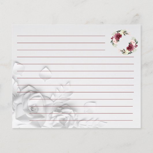 Waterverf ventilatorkaart flyer (Achterkant)