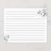 Waterverf ventilatorkaart flyer (Achterkant)