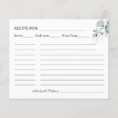 Waterverf ventilatorkaart flyer (Voorkant)