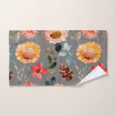 Waterverf ventilatorkleurige Natuur Handdoek (Handdoek)