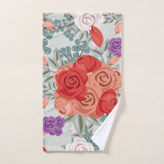 Waterverf ventilatorontwerp Bad Handdoek (Handdoek)