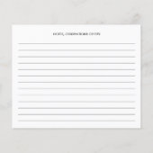 Waterverf  ventilatorpannen Kaart (Achterkant)