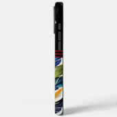 Waterverf veren in harmonie Case-Mate iPhone case (Achterkant / Links)