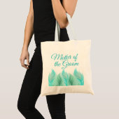 Waterverf Veren Moeder van de Bruidegom Tote Bag (Voorkant (product))