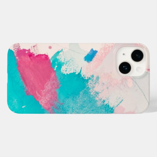 Waterverf Verf Abstract Case-Mate iPhone Case (Achterkant (horizontaal))