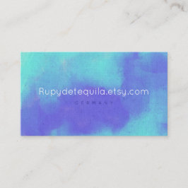 Waterverf verf abstract Rupydetequila Visitekaartje