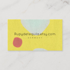 Waterverf verf abstract Rupydetequila Visitekaartje
