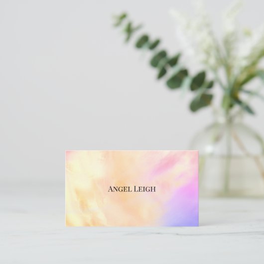 Waterverf, Verf, Graphics, Kunst, Visitekaartjes (Staand voorkant)