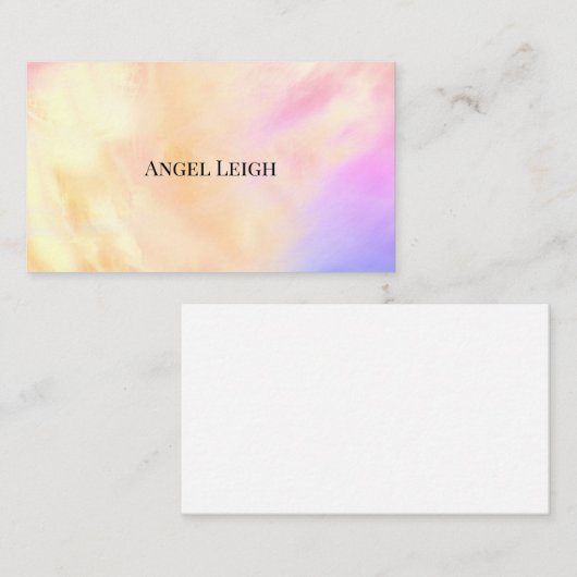 Waterverf, Verf, Graphics, Kunst, Visitekaartjes (Voorkant / Achterkant)