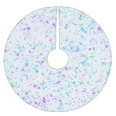 Waterverf Verf Splatter kerstboomrok Kerstboom Rok (Voorkant)