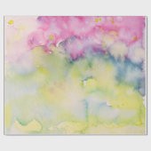 Waterverf Verf Stain Cadeaupapier (Vlak)