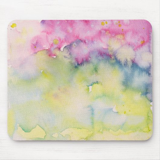 Waterverf Verf Stain Muismat (Voorkant)