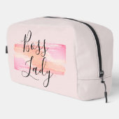 Waterverf Verf Strokes Boss Lady Toilettasje (Rechterhoek)