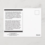 waterverf verf van Boxer & inspirerend bericht Briefkaart (Achterkant)