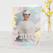 Waterverf Verf Verwant Lijst Verjaardag | Foto Kaart (Gele Bloem)